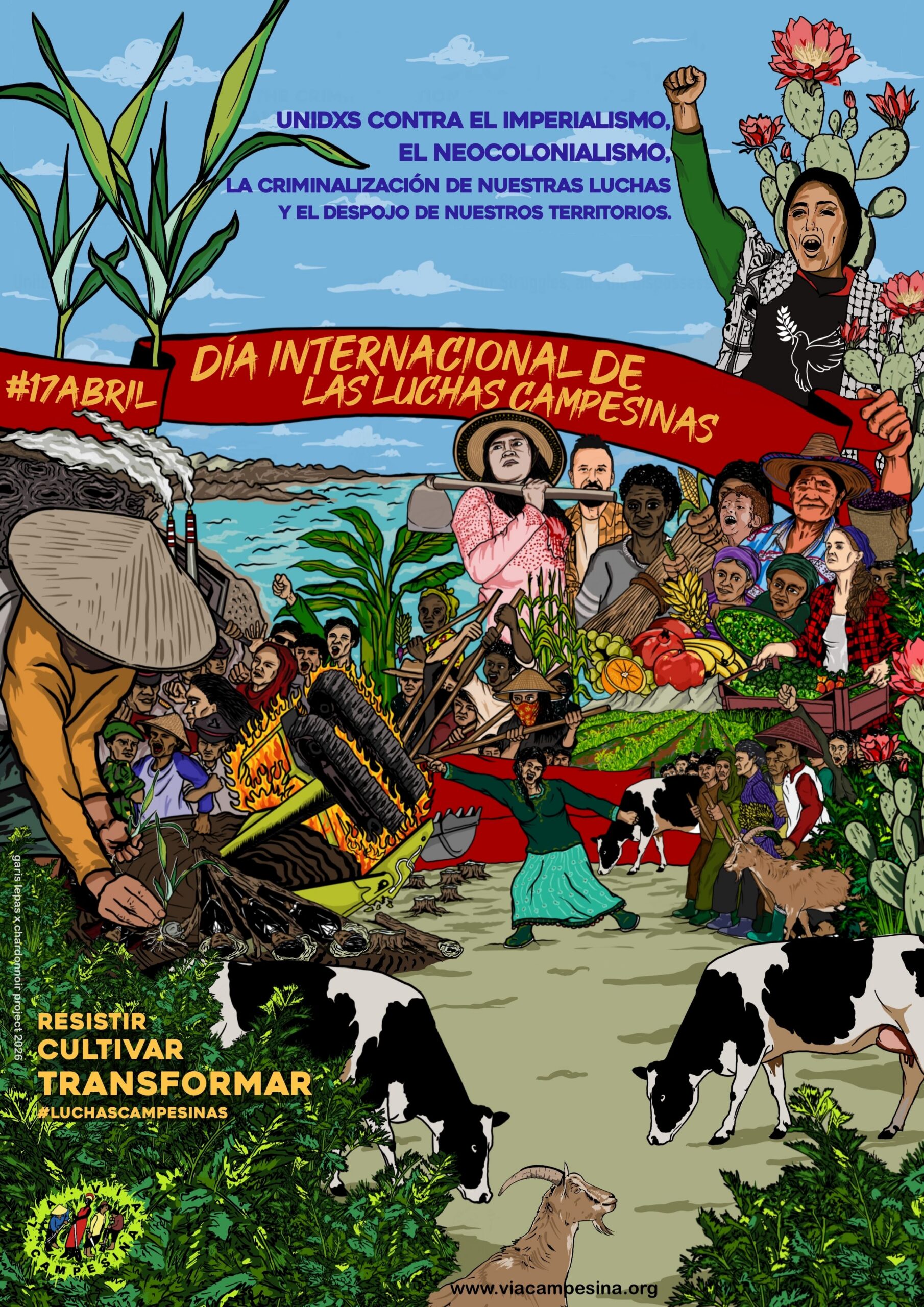 17 de abril | Campaña Global por la Reforma Agraría | Derechos Campesinos | Tierra, Agua y Territorios